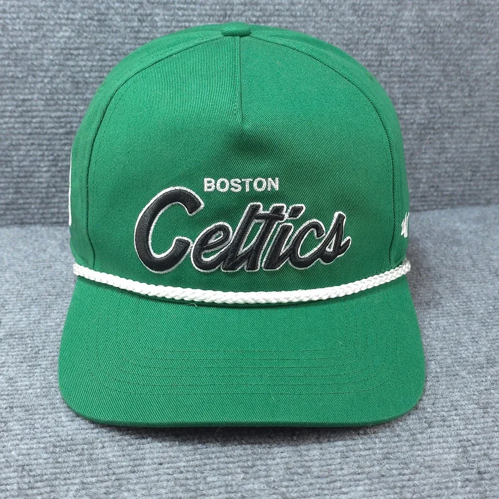 Boston Celtics Hat Cap Snapback Mens Green NBA Basketball Streetwear Logo‎